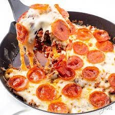 Keto Frypan Pizza