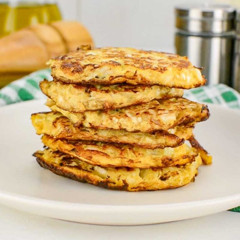 Keto Cabbage Hash Browns