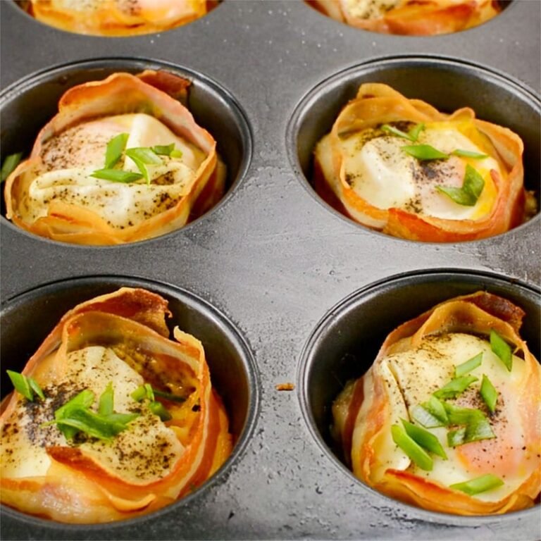 Easy Keto Pancetta Egg Cups