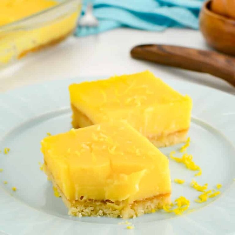 Keto Lemon Bars